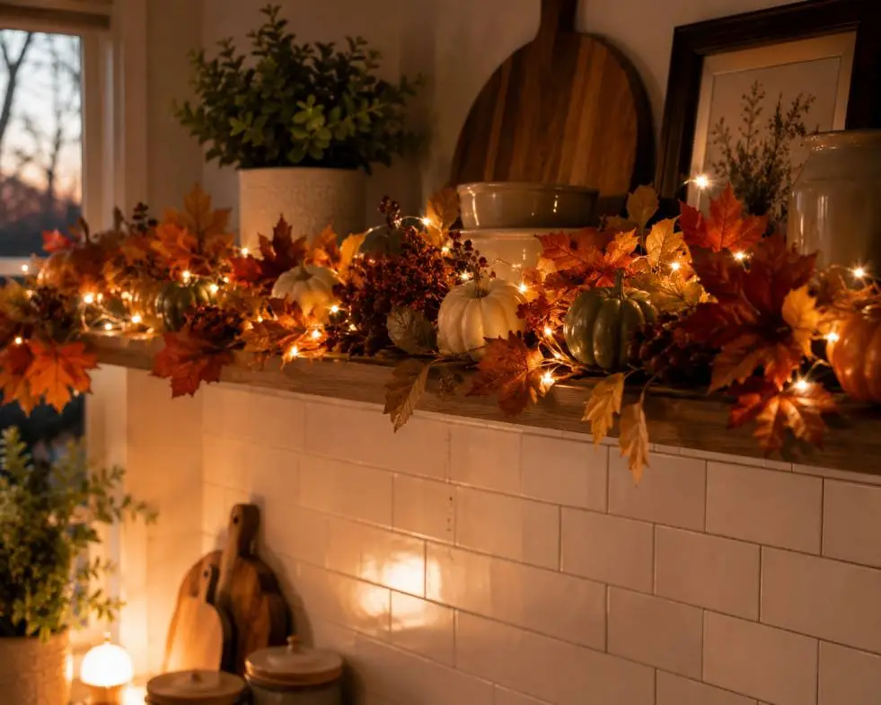 Fall-garland-with-lights_-leaves_-mini-pumpkins