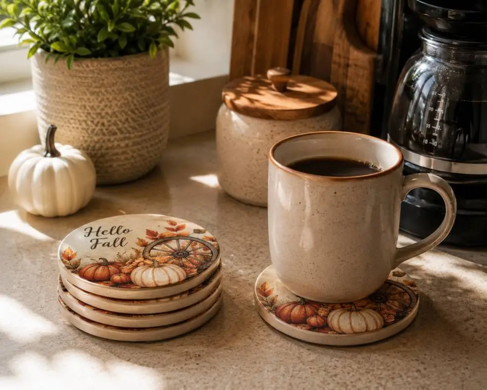 Hello-Fall-harvest-coaster-set