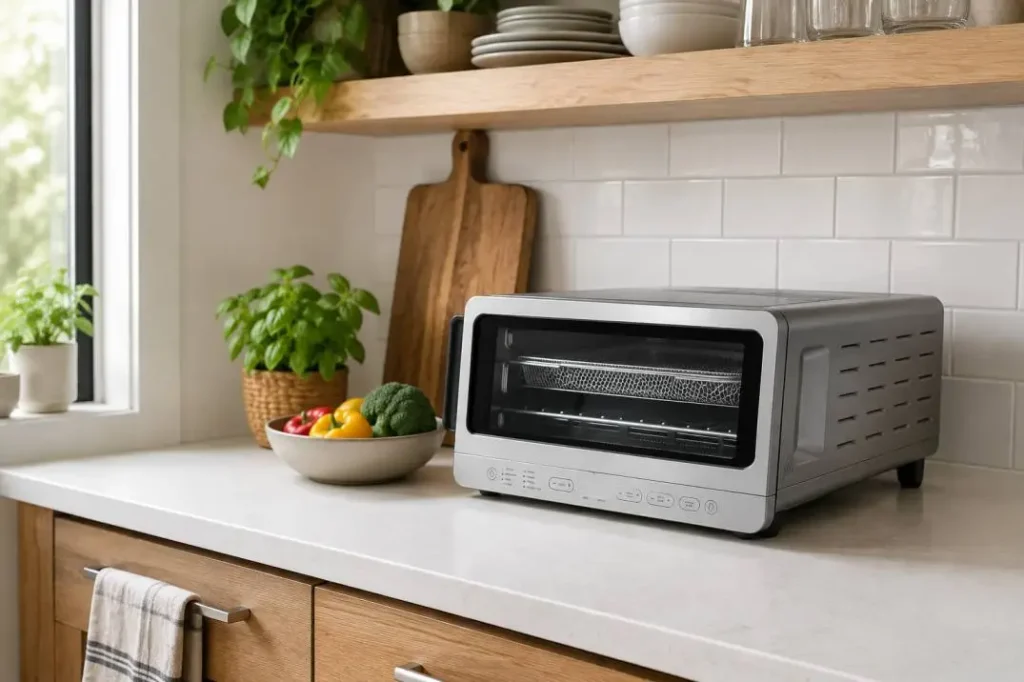the-Ninja-Flip-Toaster-Oven-_-Air-Fryer-SP151-on-the-counter